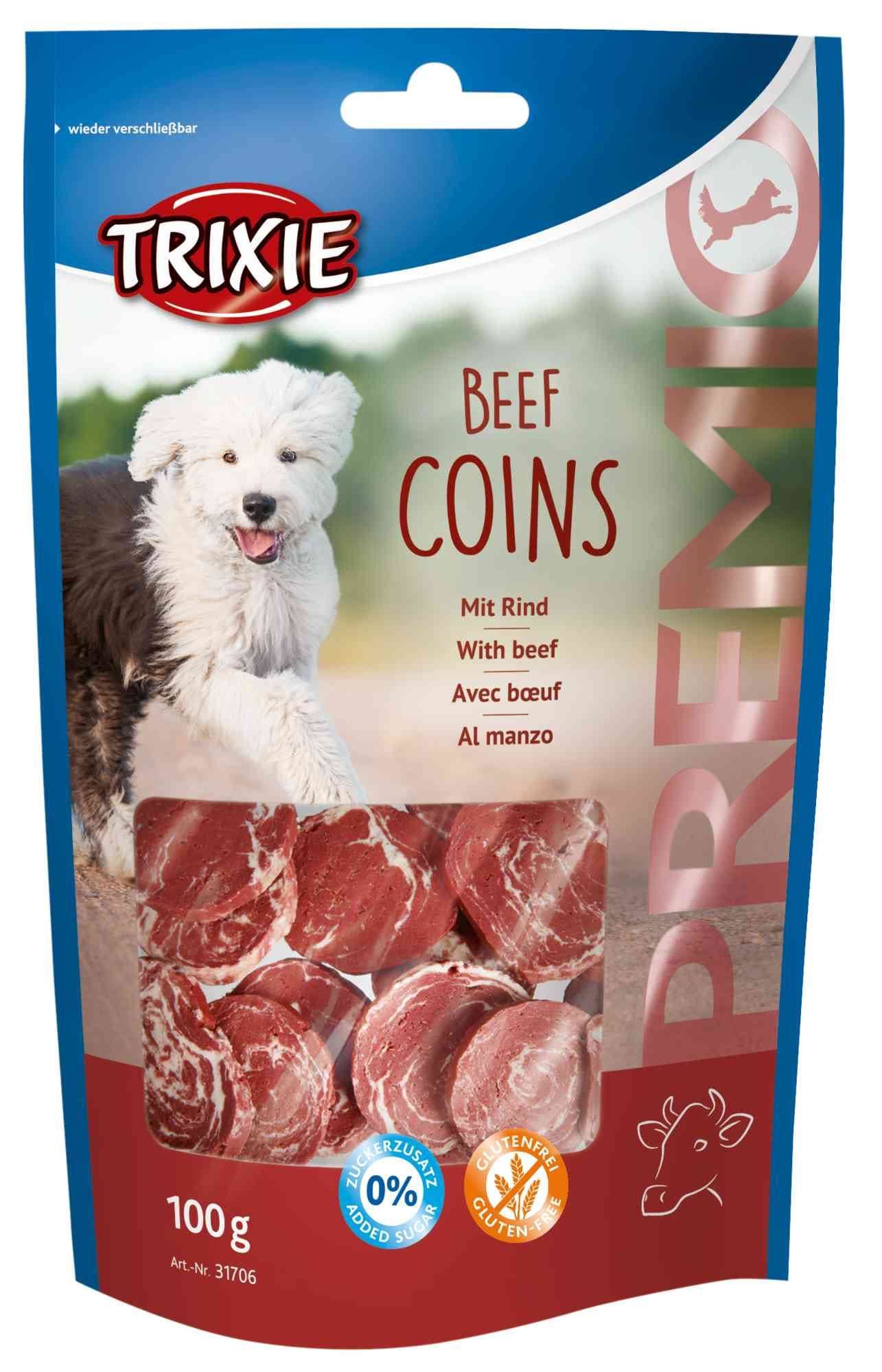 ТХ-31706 Ласощі д/собак "Beef Coins" 100 г